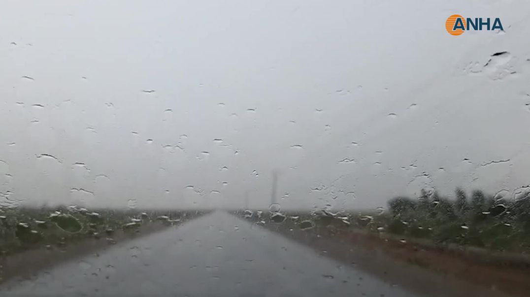 هطول أول زخات المطر في إقليم شمال وشرق سوريا
