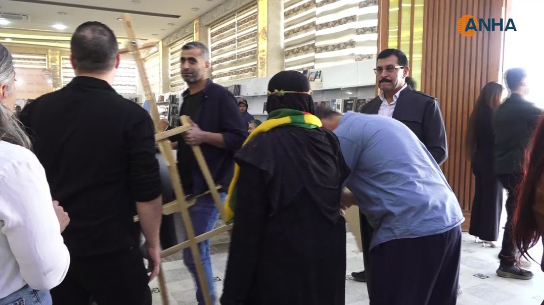 ⁣انطلاق معرض الشهيد هركول الدولي للكتاب بنسخته التاسعة في قامشلو
