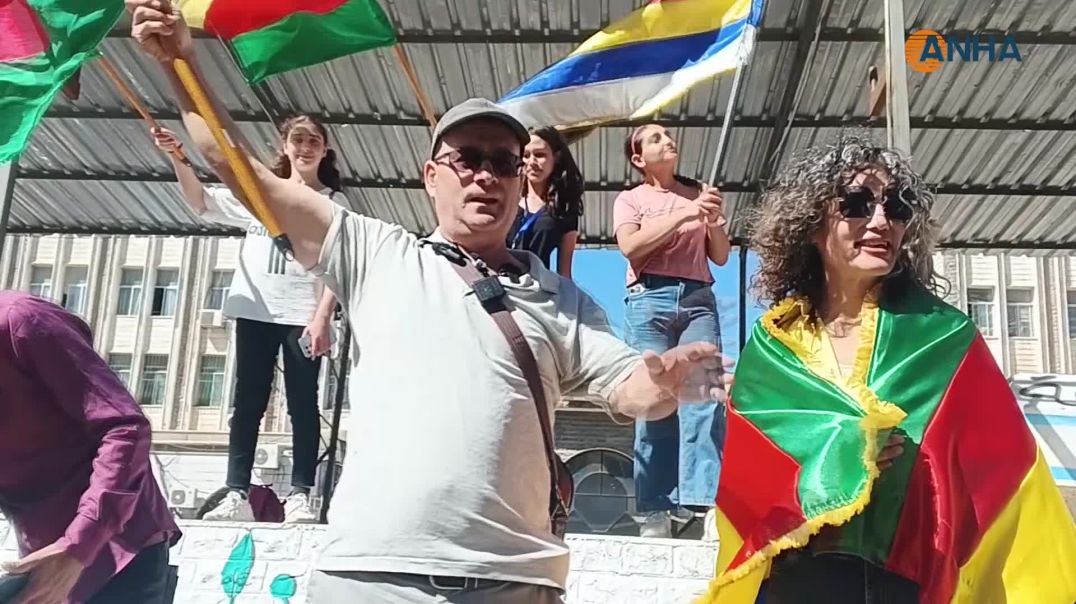 ⁣وقفتان جماهيريتان في السويداء تضامناً مع أهالي الشيخ مقصود والأشرفية في حلب