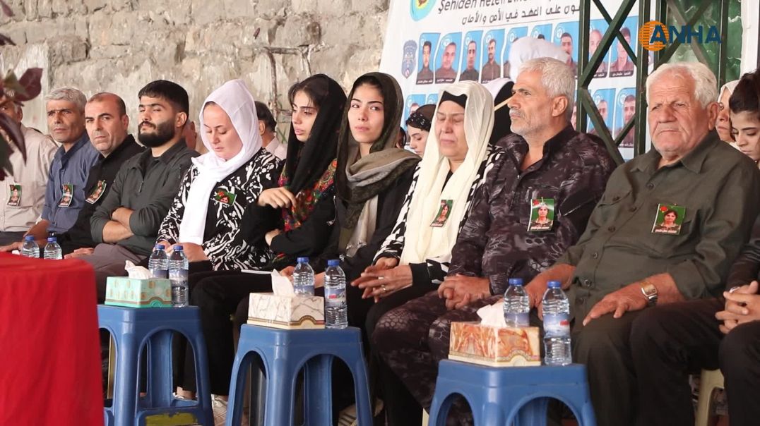 مراسم غيابية في حلب لشهيدة من وحدات حماية المرأة