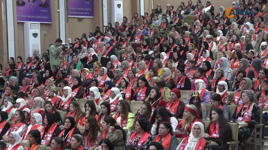 انعقاد الكونفرانس الثالث لمجلس المرأة لعوائل الشهداء في إقليم شمال وشرق سوريا