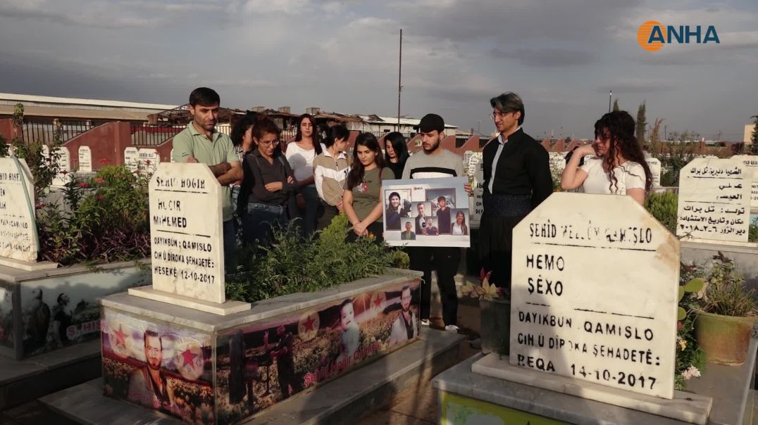 استذكار الشهيدين دليشان إيبش وهوكر محمد في كوباني وقامشلو