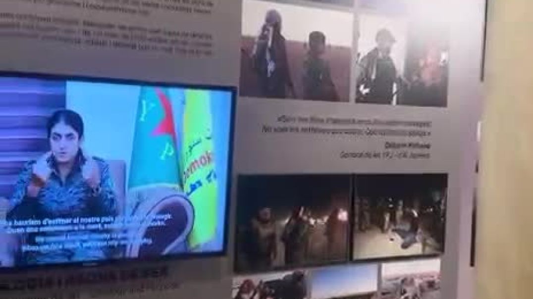 لتسليط الضوء على نضال YPJ افتتاح معرض "النساء بين الحروب" في إسبانيا
