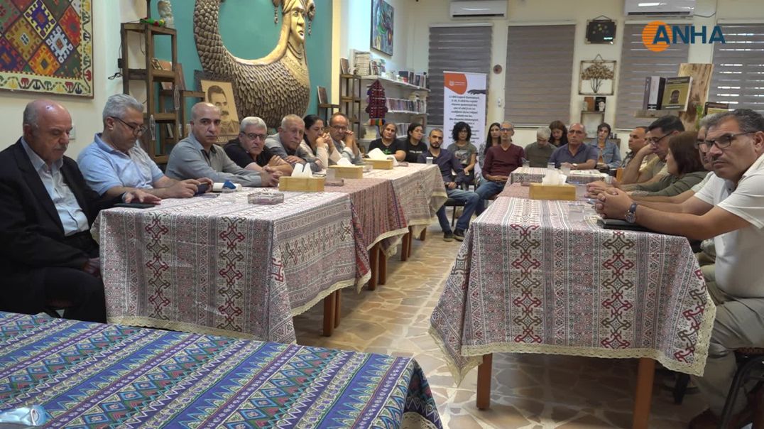 ⁣ندوة لمجلس الأدب حول " مانيفستو السلام والمجتمع الديمقراطي"