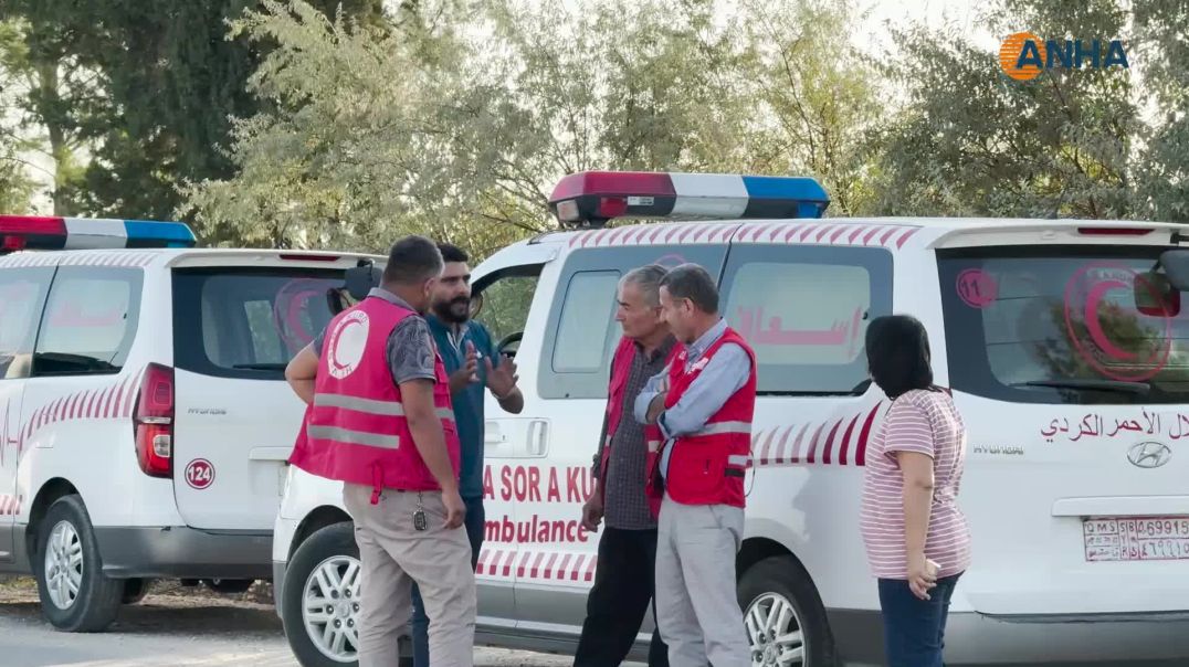 ⁣إنتاج فيلم وثائقي عن سائقي سيارات الإسعاف خلال معركة الرقة