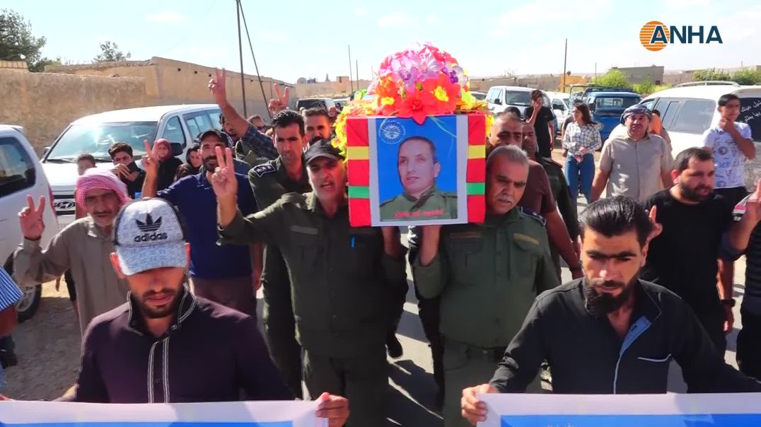 Li Sirînê şehîd Abo Wasil bi merasîmekê hat oxirkirin