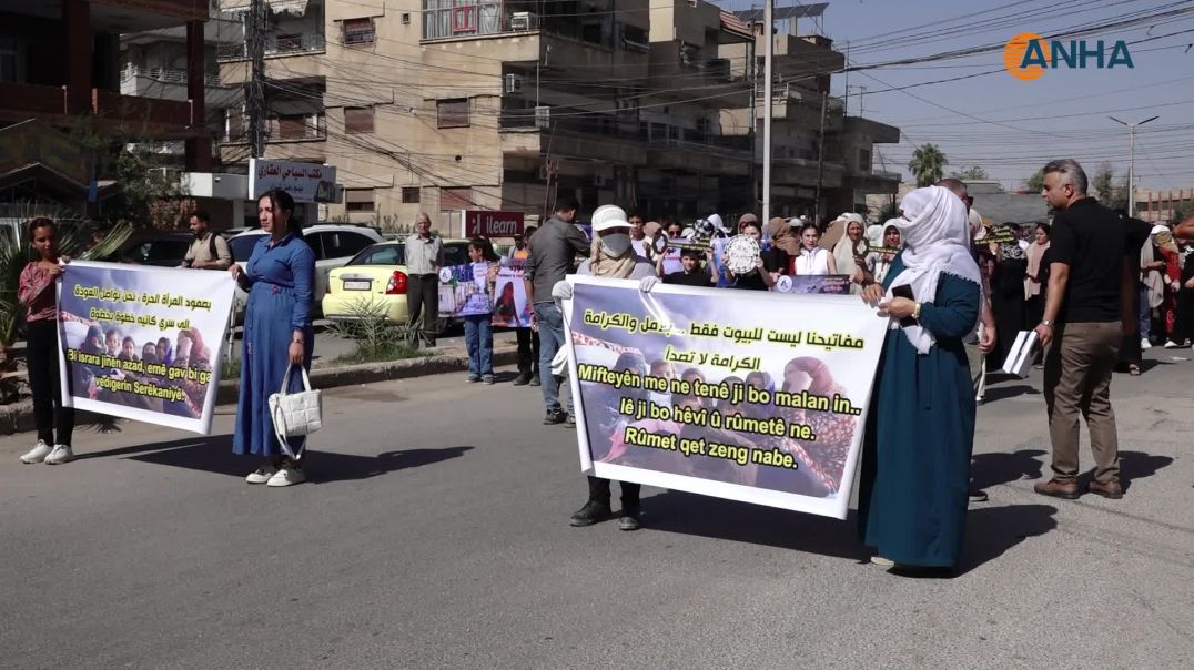 ⁣مهجّرو سري كانيه يؤكدون ضمان العودة الآمنة والطوعية للمهجّرين