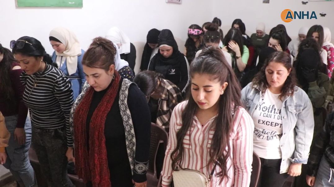 ⁣استذكار الشهيدة بيريتان في عامودا وحلب - حلب