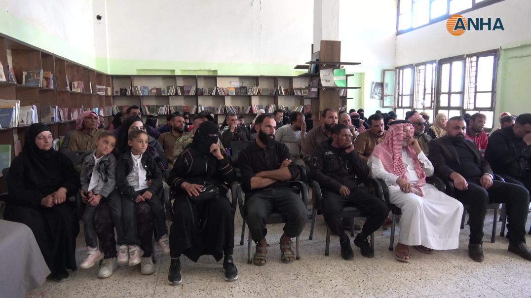 قسد تجتمع مع عوائل الشهداء والأهالي في دير الزور