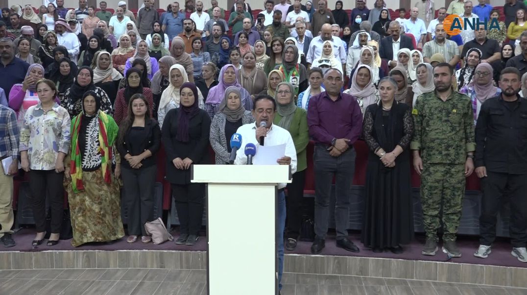 ⁣مؤسسات مدنية وأحزاب سياسية تندد بالهجمات على الشيخ مقصود والأشرفية - الحسكة