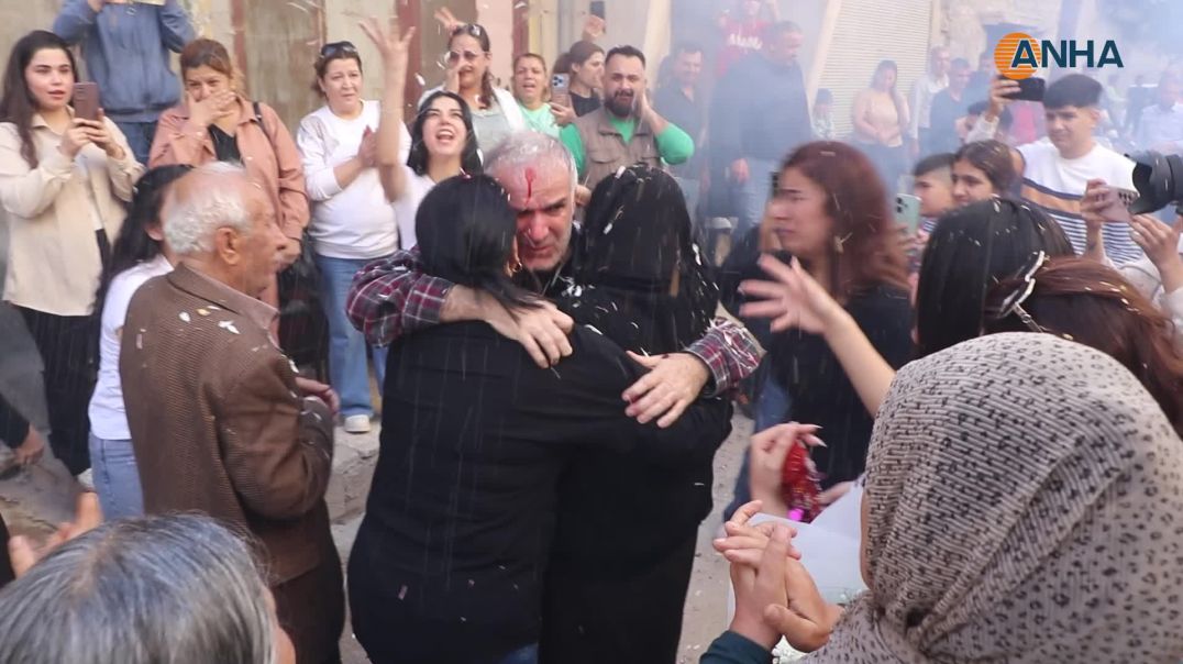بعد 30 من الاعتقال ... المناضلان محمد إسماعيل و لمياء أوسي يصلان إلى حي الشيخ مقصود