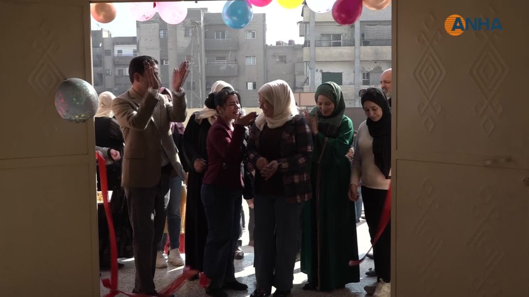 افتتاح مدرسة جديدة في الرقة بعد إعادة إعمارها