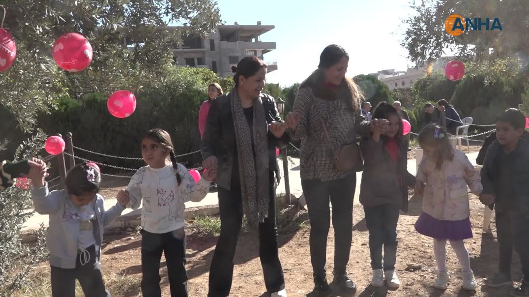 ⁣تربه سبيه تحتفل باليوم العالمي للطفل مع أطفال عفرين والشهباء