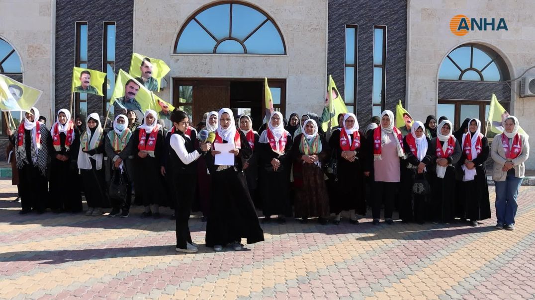 ⁣أمهات السلام يطالبن بالحرية الجسدية للقائد عبد الله اوجلان