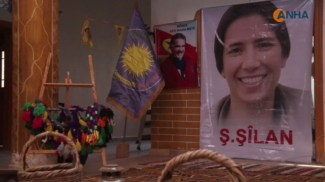 ⁣استذكار الشهيدة شيلان ورفاقها في مقاطعتي الجزيرة والفرات -عامودا