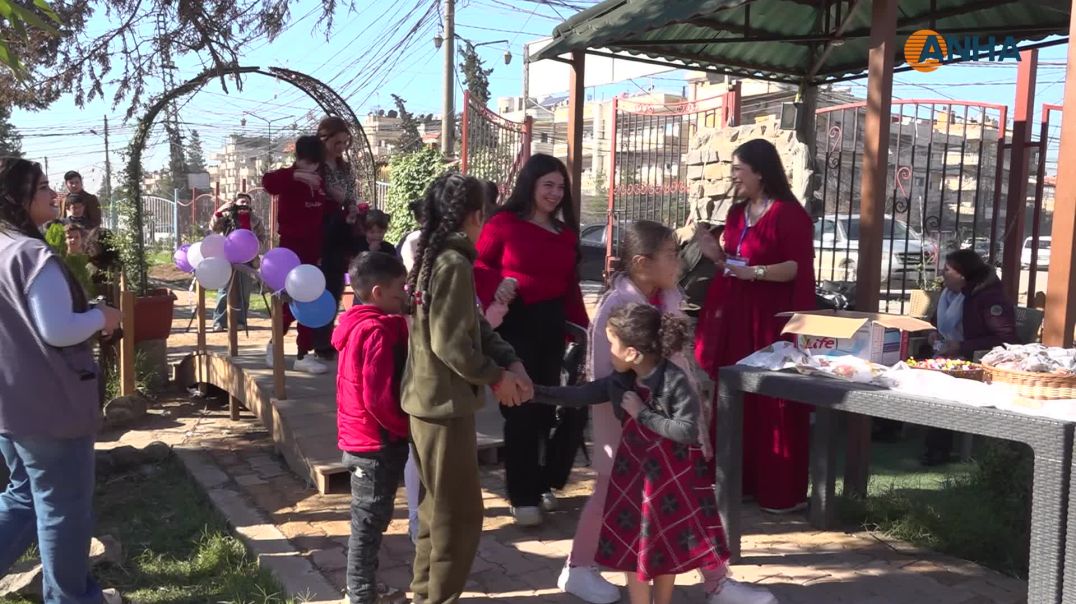 احتفال للأطفال في قامشلو بمناسبة يوم الطفل العالمي