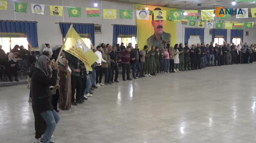 تربه سبيه- مكونات مقاطعة الجزيرة تحتفل بذكرى تأسيس PKK