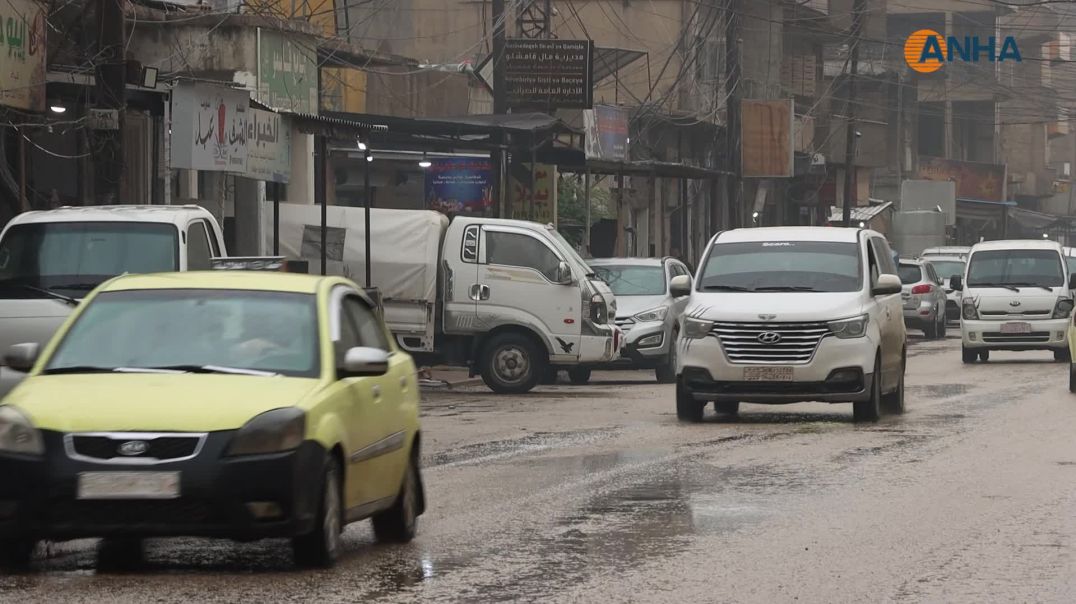 ⁣أمطار موسمية في شمال وشرق سوريا