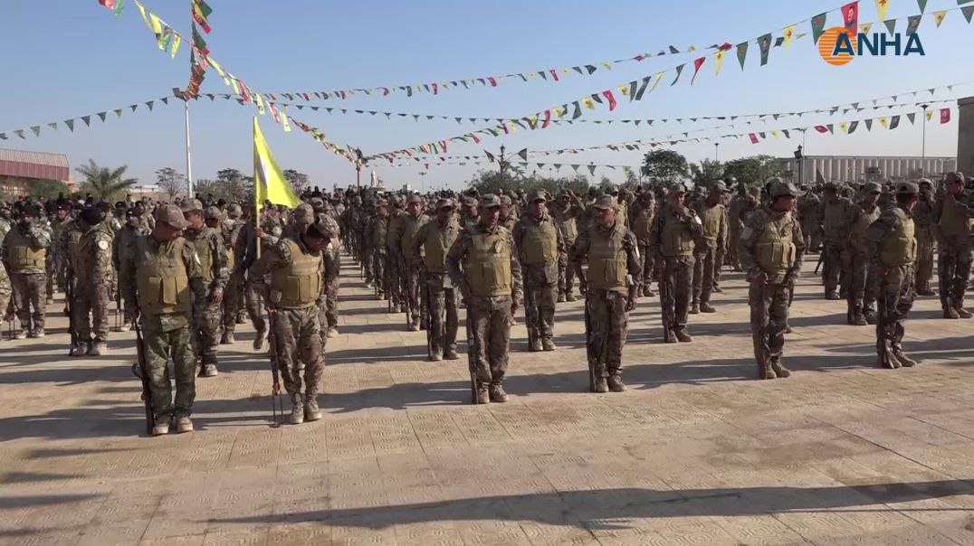 تخريج دفعة جديدة من قوات الحماية الذاتية تضم 450 مقاتلاً في الحسكة