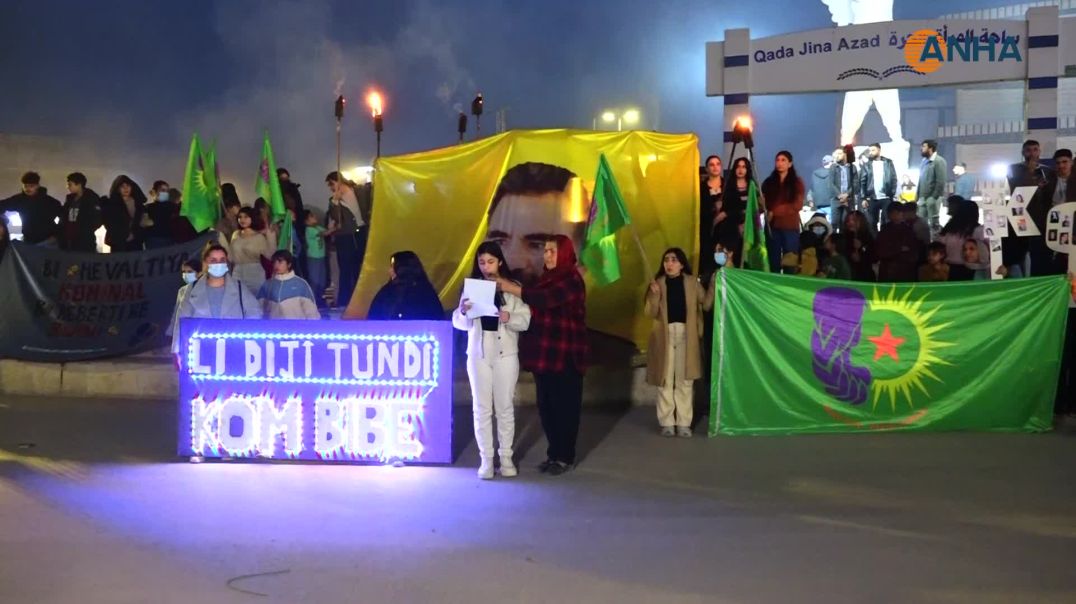 فعاليات في عامودا وكوباني حول مناهضة العنف ضد المرأة