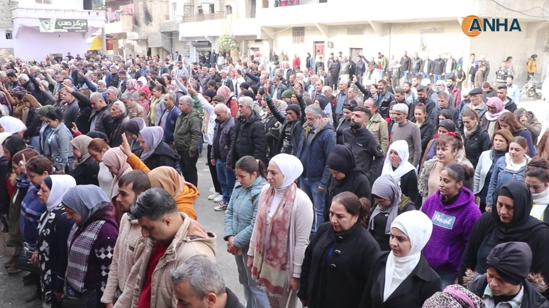 مراسم غيابية لشهيدة وشهيد في حلب