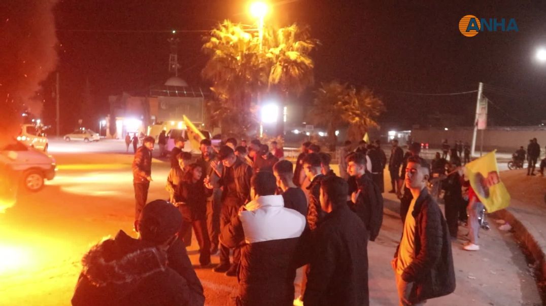 الاحتفال بذكرى تأسيس حزب العمال الكردستاني في عامودا