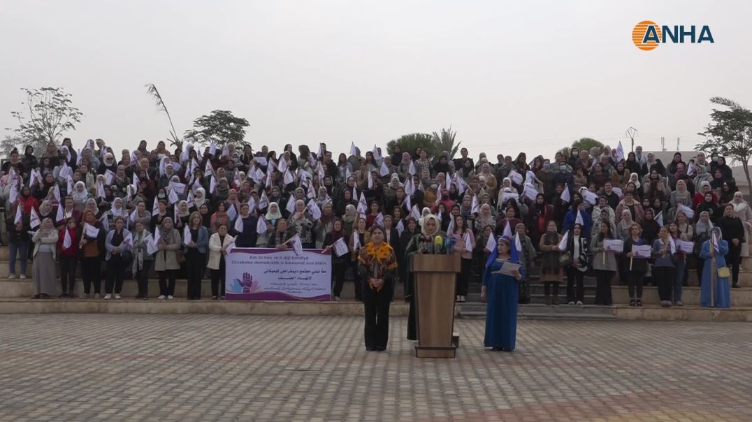 ⁣بيان من اجل العنف ضد المراة بالعربي.mp4