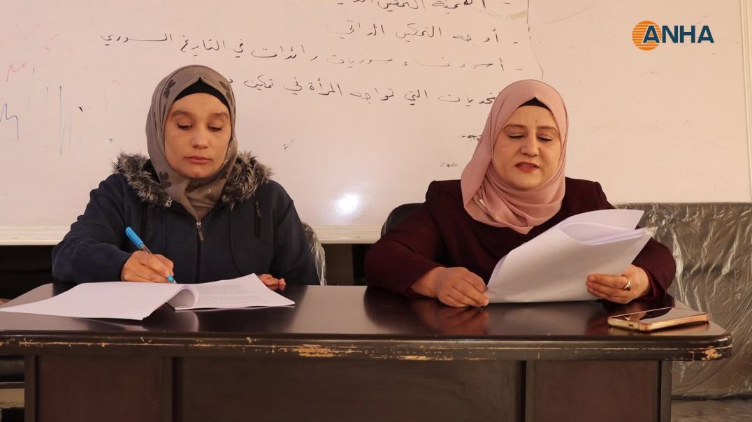 فعاليات في الطبقة والرقة والجزيرة مع اقتراب اليوم العالمي لمناهضة العنف ضد المرأة-طبقة