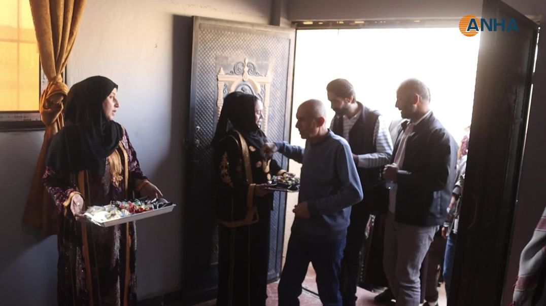 ⁣انعقاد الكونفرانس الأول لكومينات مدينة حزيمة بمقاطعة الرقة