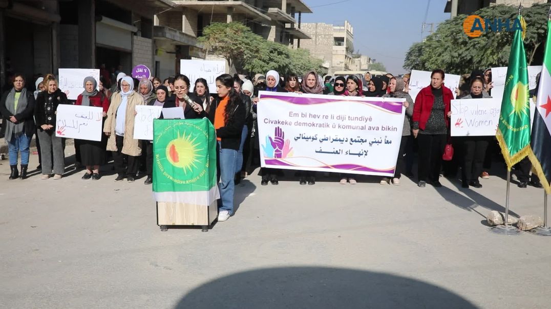 فعاليات مناهضة العنف تسلّط الضوء على تدهور أوضاع النساء في المناطق المحتلة بسوريا-حلب