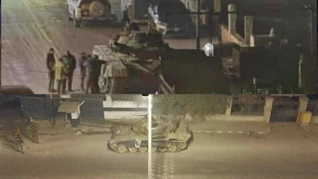 ⁣الحكومة الانتقالية تواصل تحشيد الأسلحة الثقيلة في محيط حيي الشيخ مقصود والأشرفية