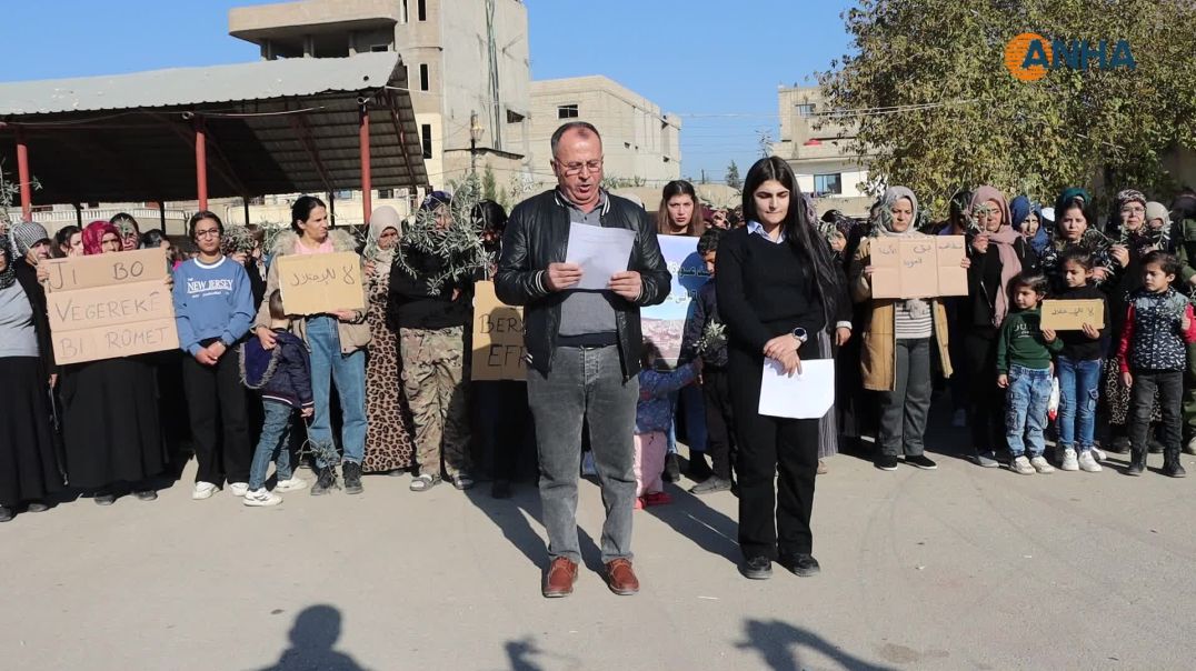 ⁣مهجّرو عفرين والشهباء يطالبون بتسهيل عودة آمنة للأهالي - ديرك