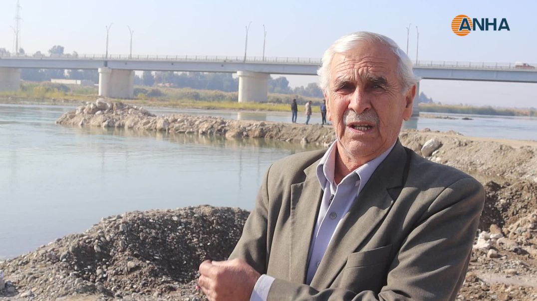 انخفاض منسوب الفرات يوقف محطة الري ويهدد آلاف الهكتارات الزراعية في الرقة