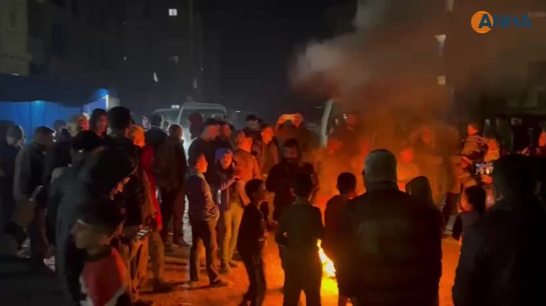 أهالي مقاطعة الجزيرة يخرجون تضامناً مع الشيخ مقصود والأشرفية - حسكة