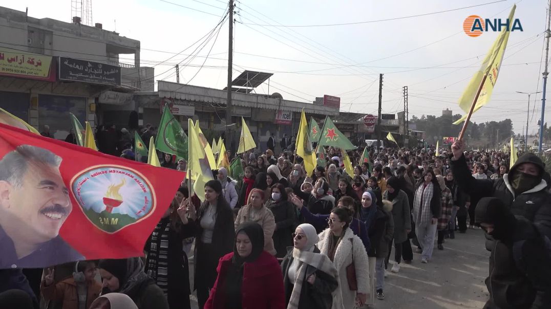 مظاهرات حاشدة في مقاطعتي الجزيرة والرقة دعماً لأهالي الشيخ مقصود والاشرافية-كركي لكي