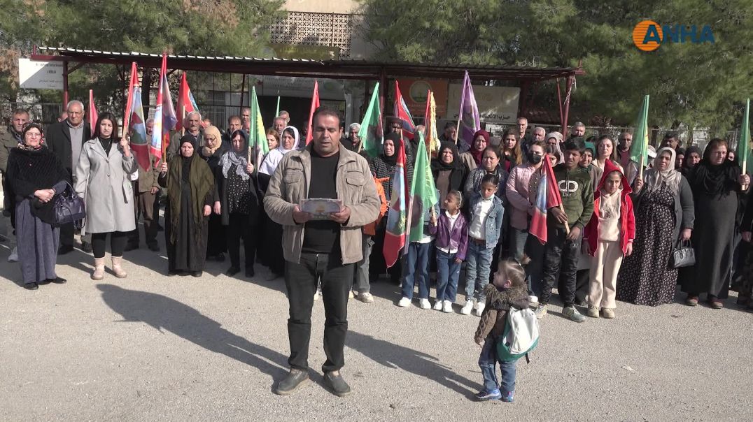 ⁣عوائل الشهداء في الجزيرة تدين استهداف مزار شهداء الشيخ مقصود والأشرفية-كركي لكي