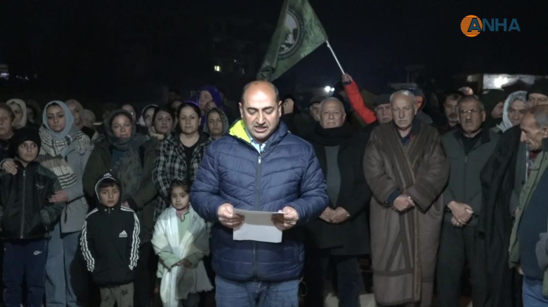 أهالي مقاطعة الجزيرة يخرجون تضامناً مع الشيخ مقصود والأشرفية - تربه سبيه