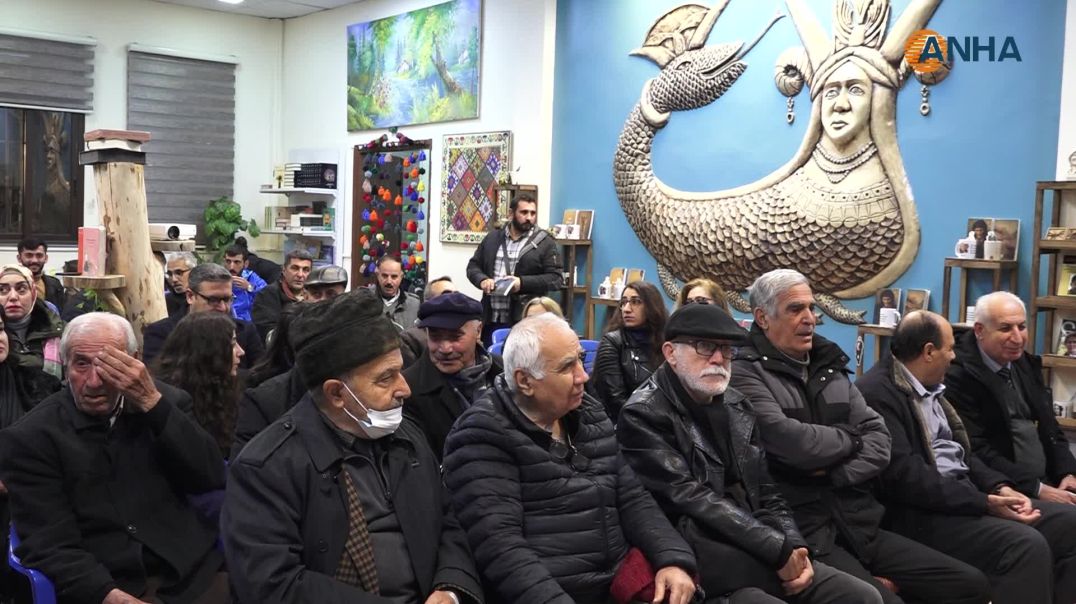 الكاتب الكردي حليم يوسف يوقع 15 من نتاجاته الكردية في قامشلو