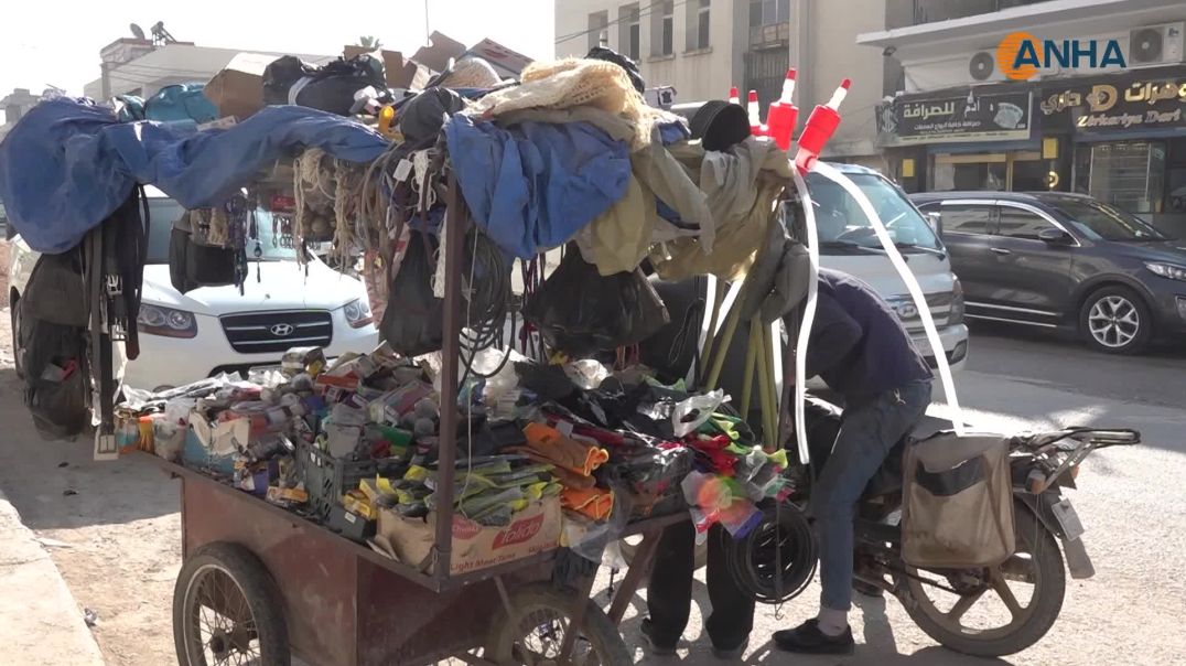 ⁣ثلاثة عقود والعم كوي يدفع بعربته البسيطة في عامودا