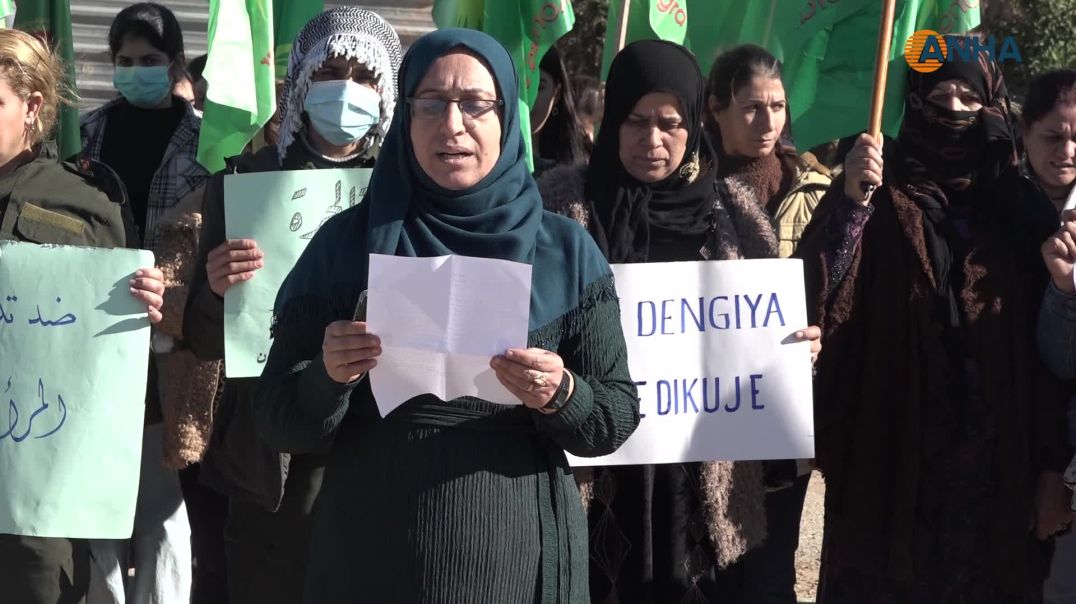 ⁣مؤتمر ستار يدين مقتل شابة في عفرين - الدرباسية