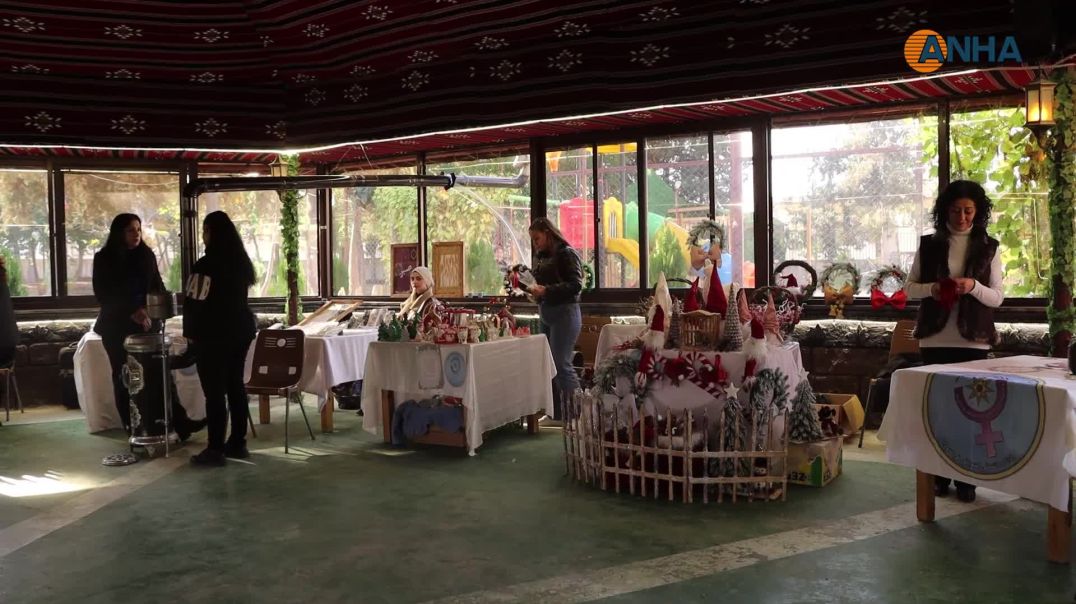 اختتام فعاليات معرض الأشغال اليدوية والفنية في ديرك