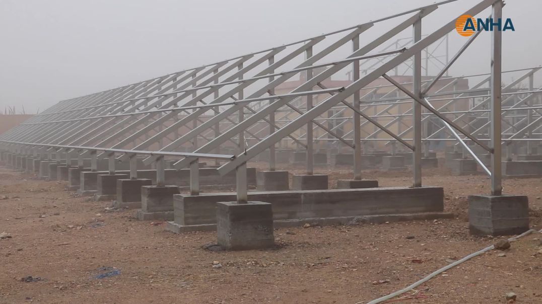 ⁣مشروع طاقة شمسية لمحطة مياه الباغوز