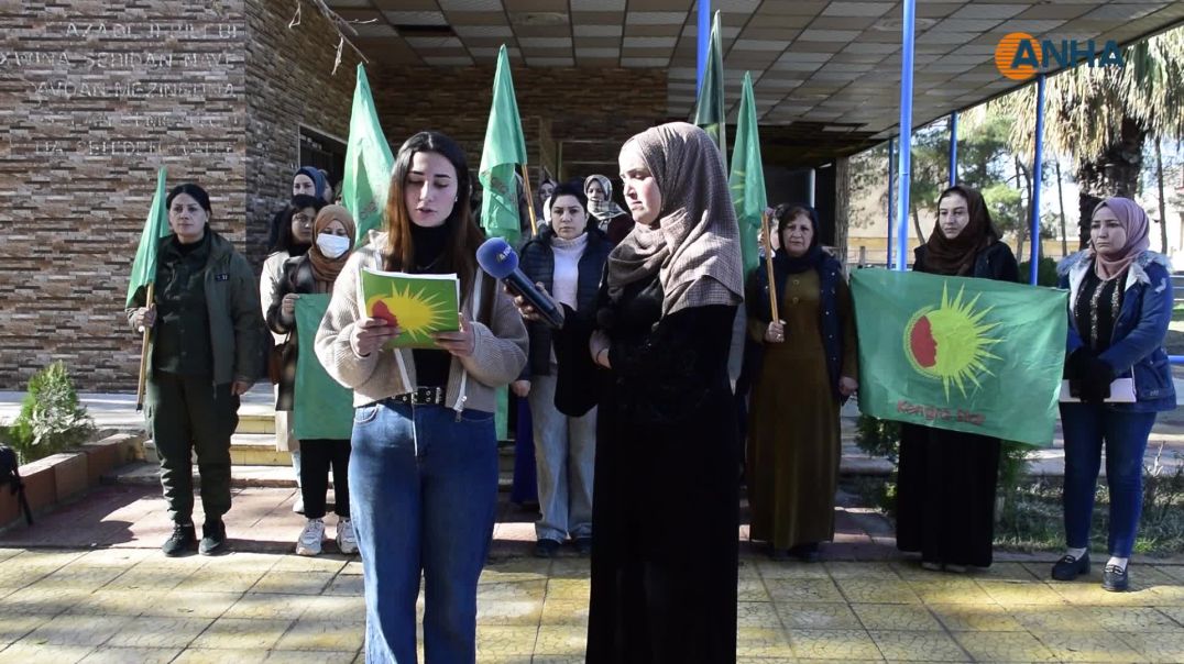 ⁣مؤتمر ستار يدين مقتل شابة في عفرين - تل تمر بالكردي