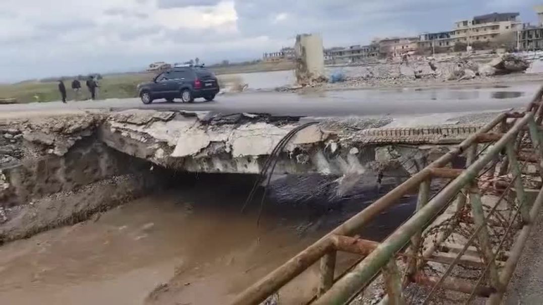 أمطار غزيرة وسيول تُعيد تدفق الأنهار وترفع مناسيب المياه في سوريا