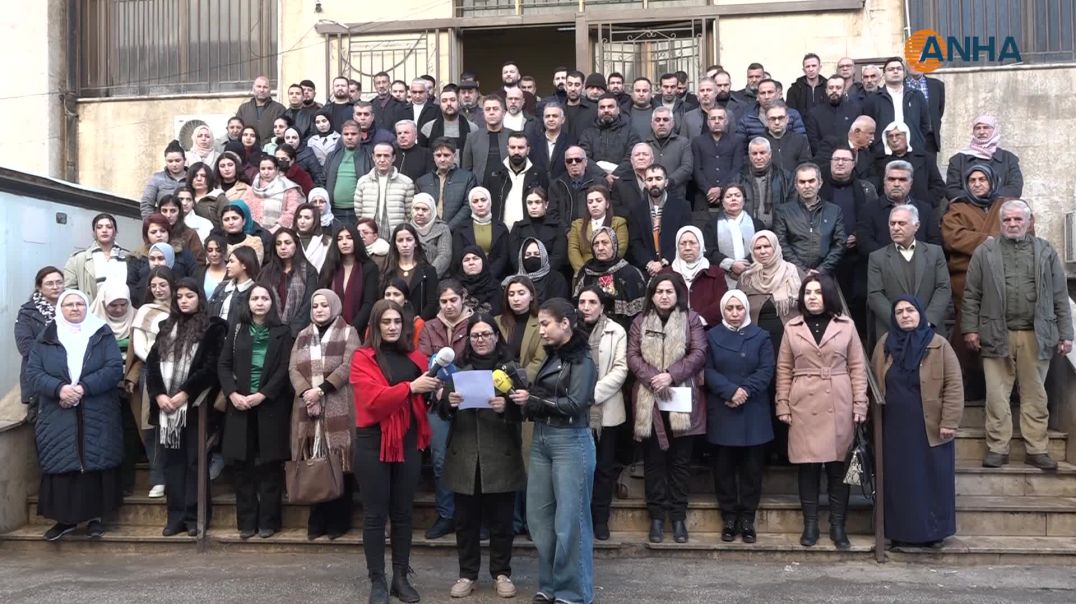 مؤسسات مدنية وحقوقية وطبية وأحزاب تؤكد دعمها لمقاومة الأحياء المحاصرة في حلب-قامشلو