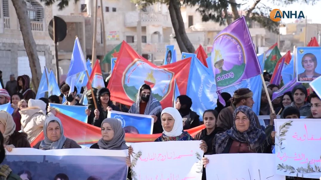 المئات من أهالي الرقة يشيدون بمقاومة الشيخ مقصود والأشرفية