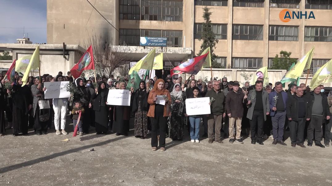 كركي لكي-أهالي مقاطعة الجزيرة ينددون بالهجمات على حيي الشيخ مقصود والأشرفية