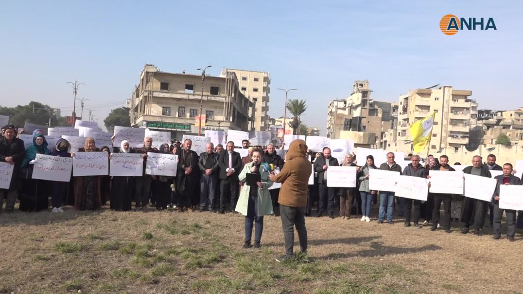 ⁣أهالي الرقة ودير الزور يدينون الهجمات على حيي الشيخ مقصود والأشرفية