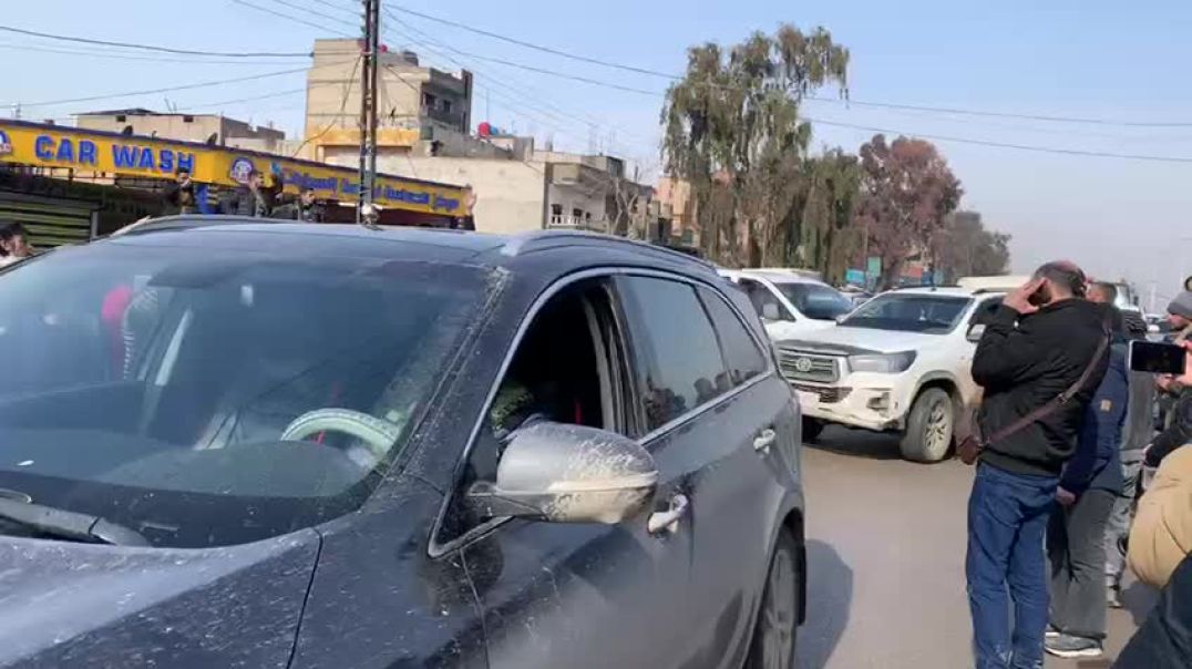 وصول أهالي قامشلو وعامودا والدرباسية إلى الحسكة