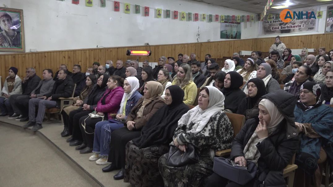 ⁣استذكار شهيدات مجزرة باريس ساكنة وفيدان وليلى في مقاطعة الجزيرة